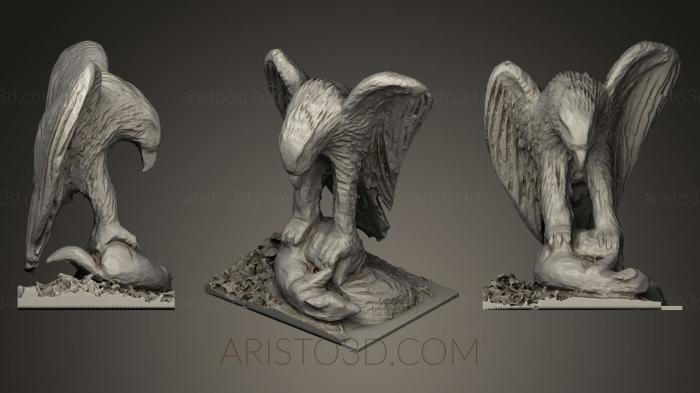 Bird figurines (STKB_0078) 3D model for CNC machine